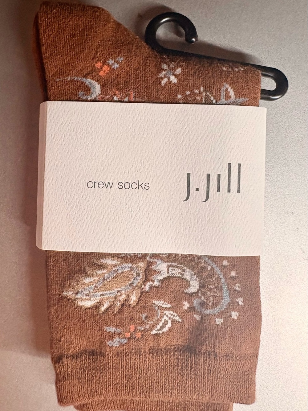 J.Jill sandal and black crew socks. Great for fall! Sz Medium NWT